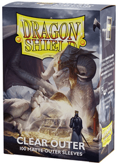 Dragon Shield Standard Sleeves Outer Matte Clear 100ct